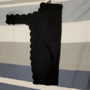 Aerie Black Bathing Suit Top